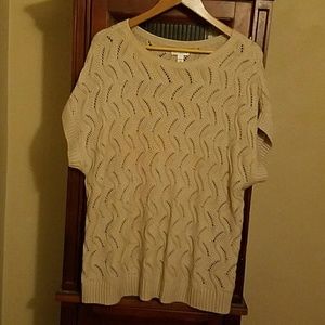 Cream colored sweater