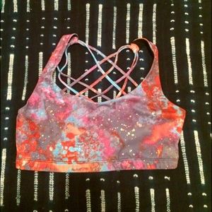 Onzie Strappy Cosmic Sports Bra