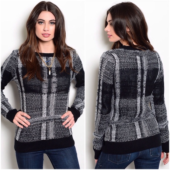 S Rosebud Fashions Sweaters - 🚨FINAL PRICE🚨Cozy Warm Plaid Sweater