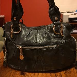 B. Makowsky Black Satchel