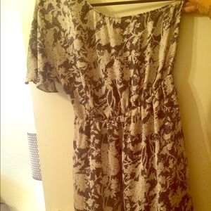 Imaginary Voyage One-shoulder dress. Size M.