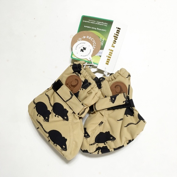 Mini Rodini Other - Mini Rodini Mouse Waterproof Booties 56/62