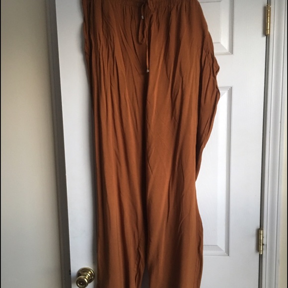 Forever 21+ camel trousers