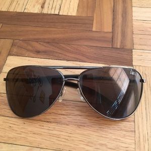 Smith serpico gunmetal sunglasses