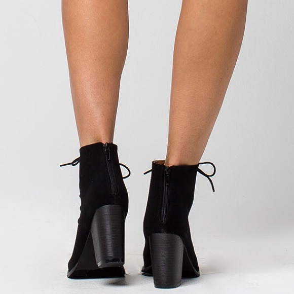 •Lace-Up Booties• - Picture 3 of 4