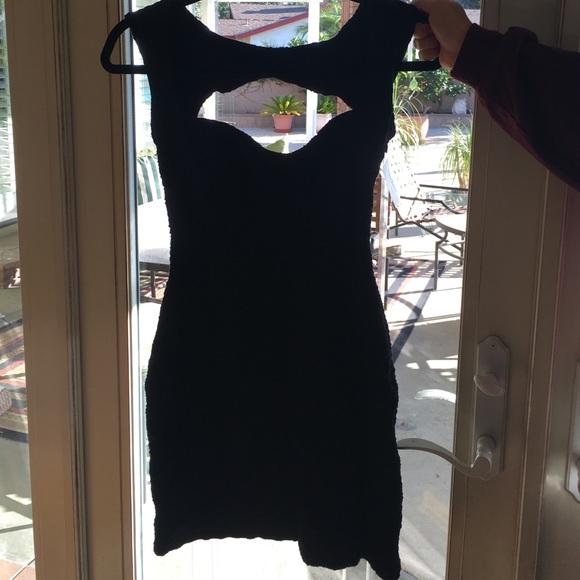 Black dress with tags! Opening ceremony!