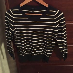 J. Crew 3/4 sleeve sweater