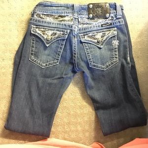 Miss mean boot cut jeans