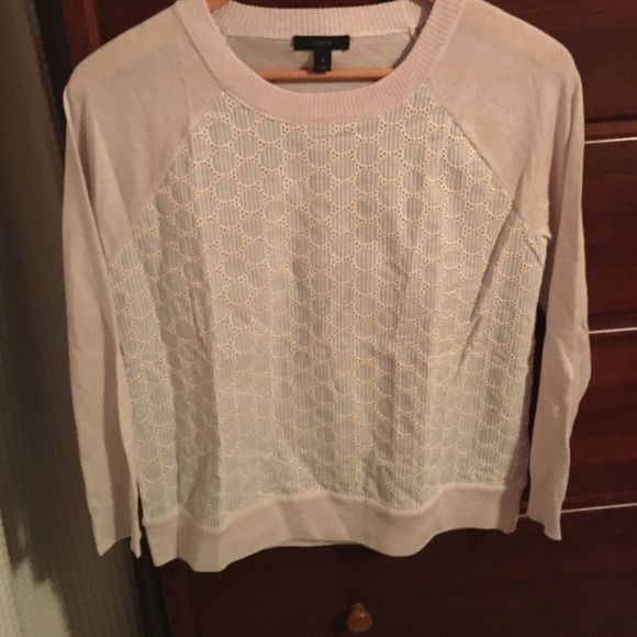 J Crew long sleeved lightweight sweater.
