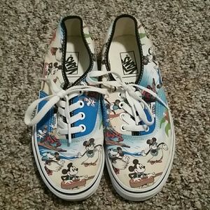 Disney Hawaiian Vans!