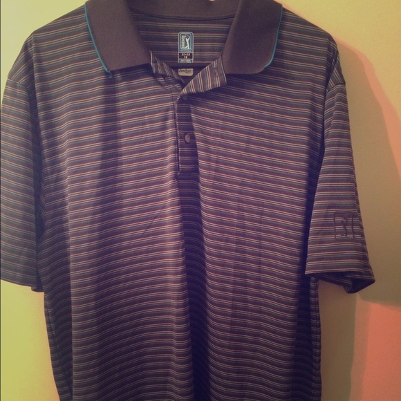 PGA Tour Dri-Fit Men's collared tee. Size XL.