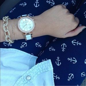 Old Navy Pixie Pants Anchor Print ⚓️