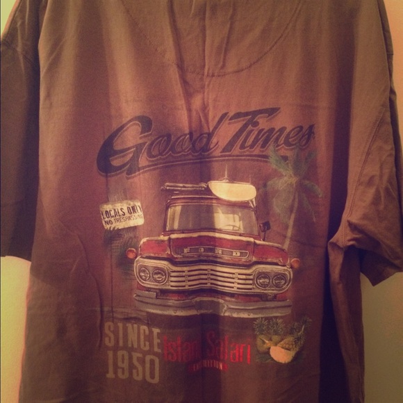 Paradise Shores Men's graphic tee. XL. Never worn.