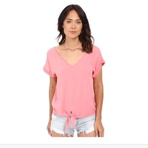 Splendid Pink Top with tie