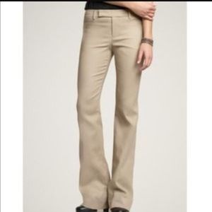 Gap Khaki Modern Boot Stretch Pants