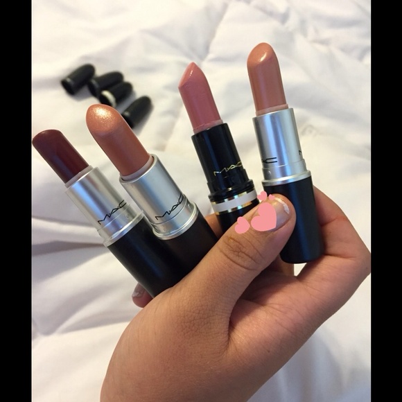 four mac lipsticks!💋💄