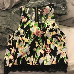 Topshop Floral top