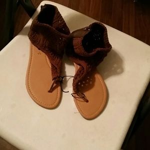 Gladiator Crocheted Sandals