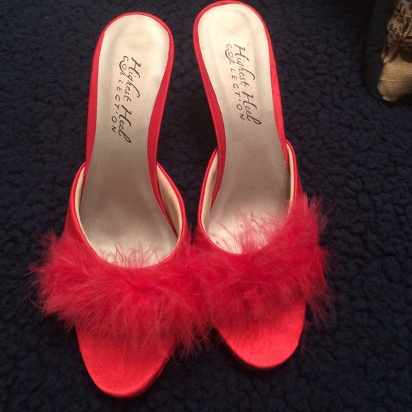 sexy fluffy slippers