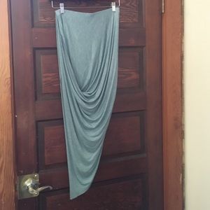 Helmut Lang assymetrical skirt