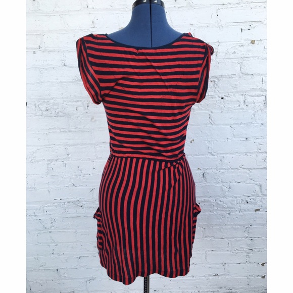 Forever 21 Stripe Sailor Drop Waist Dress - Picture 4 of 4