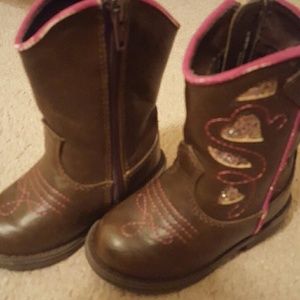 Toddler Girl Size 5 Cowboy Boots