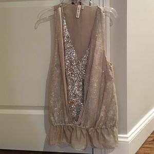 Sparkly dressy sleeveless blouse!