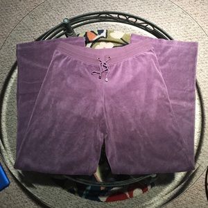 Victoria Secret Plush & Lush velour pants