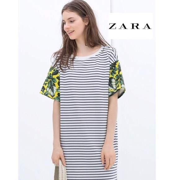 Zara yellow shirt dress Zara yellow shirt dress