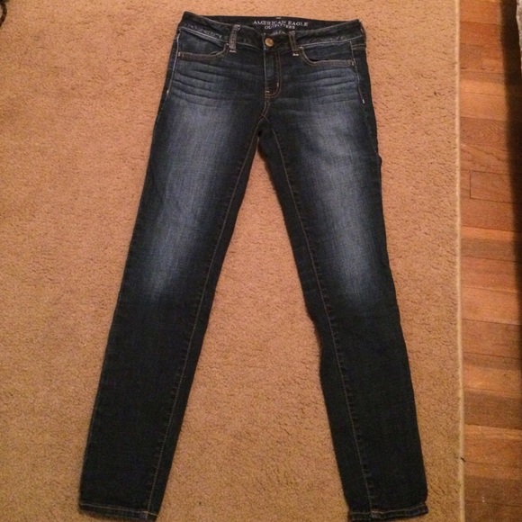 Sale! AE Dark Wash Denim Jegging