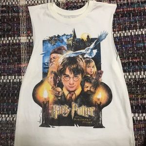 Forever 21 Graphic Muscle Tee