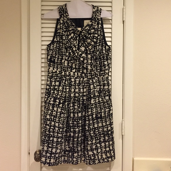 Kate Spade black and white dress