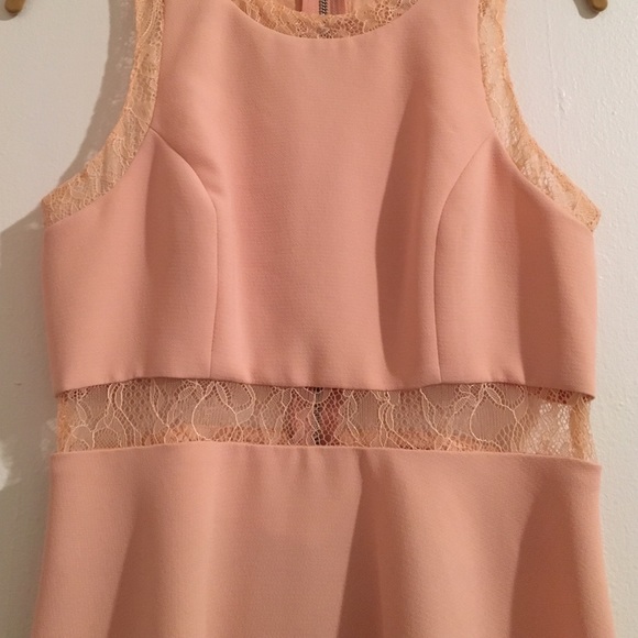 Pink Lace Dress - Picture 2 of 3