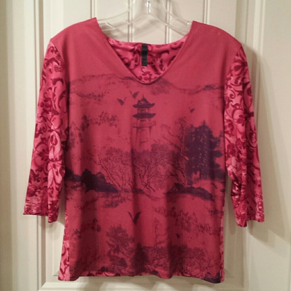 Ladies Graphic Blouse