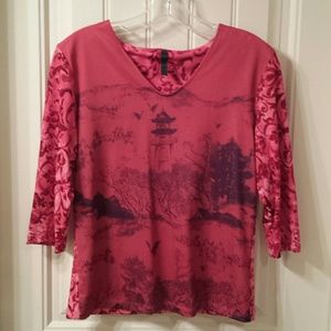 Ladies Graphic Blouse
