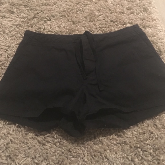 Black express shorts.