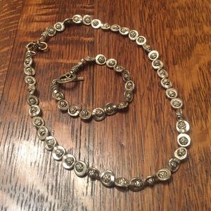 Silver Necklace & Bracelet