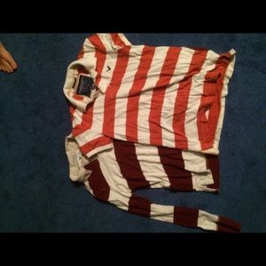 2 American eagle polos