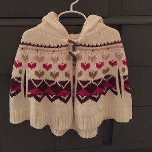 Old Navy Poncho Sweater-New with Tags