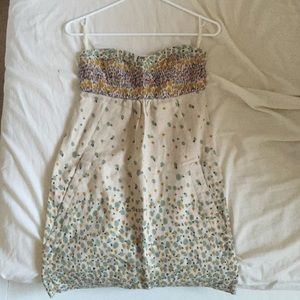 Strapless dress from urban outfitters