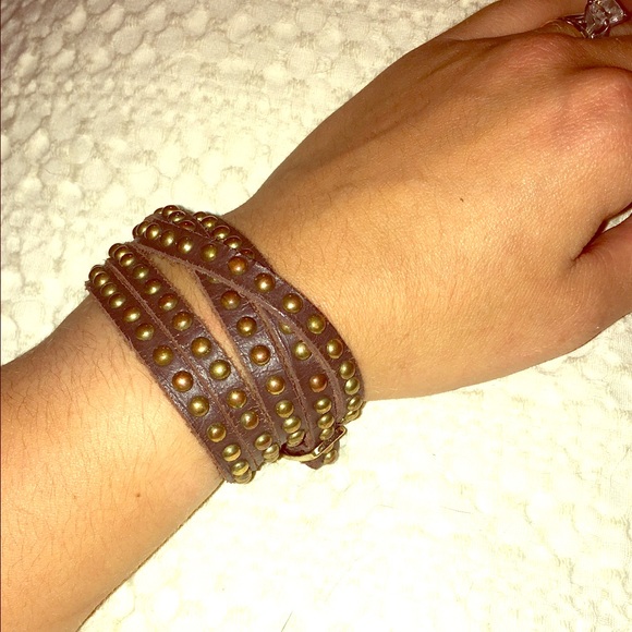 Studded Wrap Around Bracelet