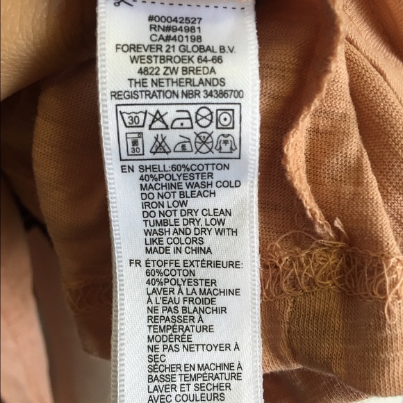 Forever 21 crop jersey top - Picture 4 of 4