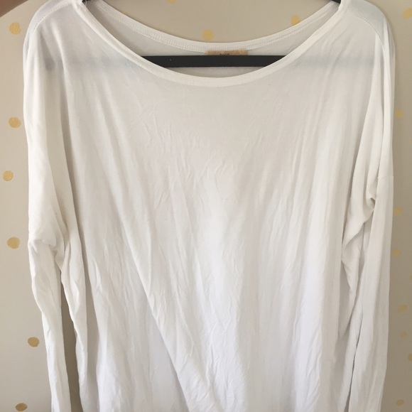 Long sleeved Piko top