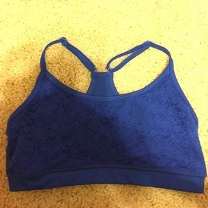 Arie (American eagle) blue sports bra