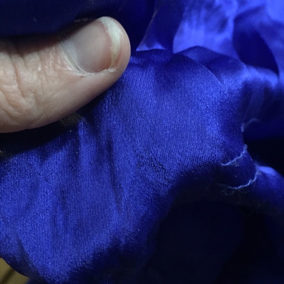 J. CREW 💯% SILK COBALT BLUE TANK TOP BLOUSE 6 S M - Picture 9 of 10