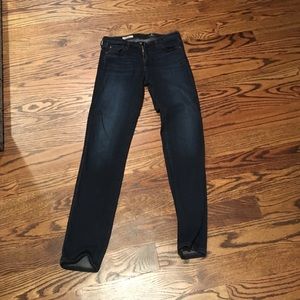 Dark wash adriano goldschmied skinny jeans