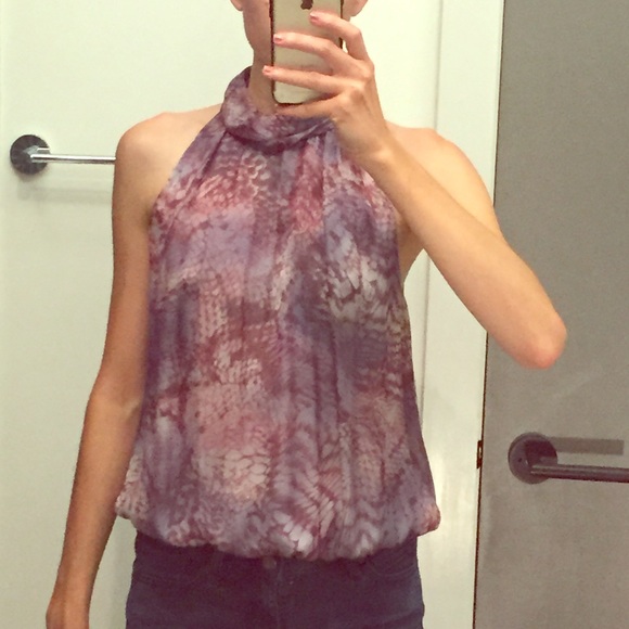 Sisley 100% Silk Evening Top
