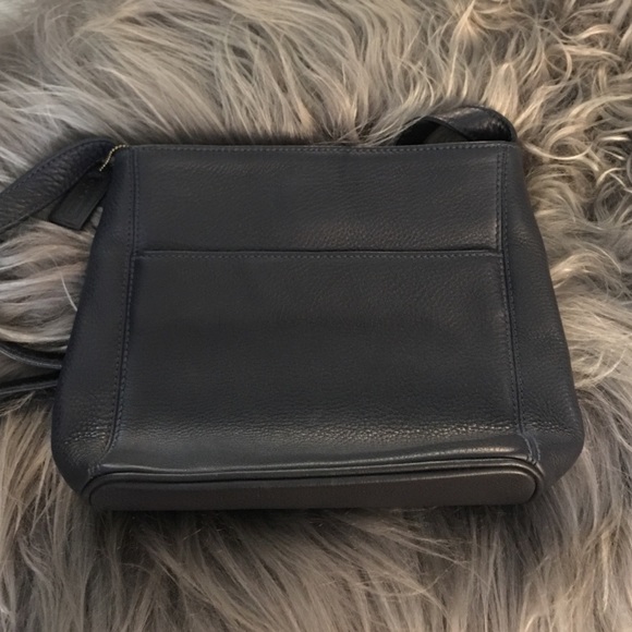 Authentic COACH vintage navy shoulder bag - Picture 3 of 4