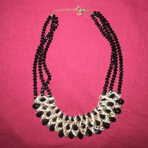 Black and Gold necklace!