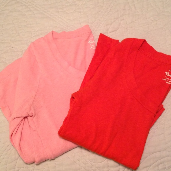 DONATING 11/5, 2 J Crew Painter Tees